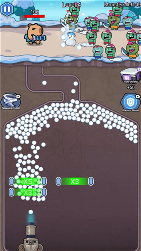 雪球子弹倍增器(图1)