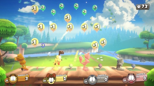 加菲猫千层面派对